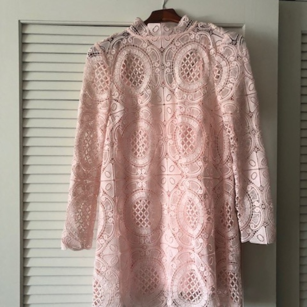 NWT Free People Pink Lace Dress - SZ M